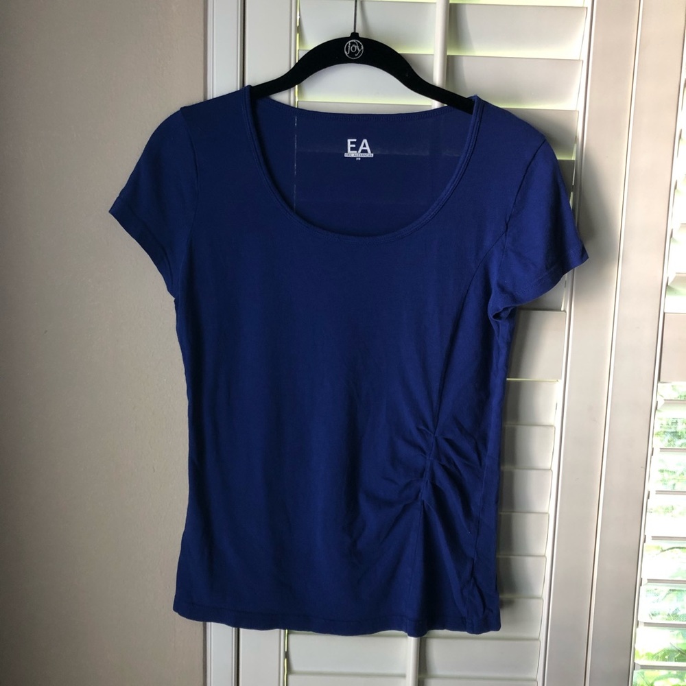 🦋 ERIC ALEXANDRE blue cinched t-shirt